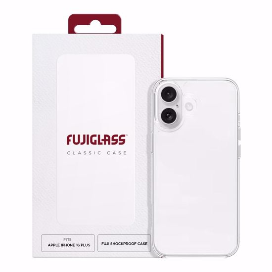 Picture of Fujiglass Fujiglass Classic Case for iPhone 16 Plus in Clear