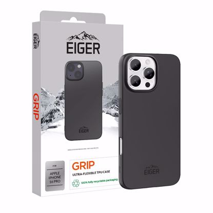 Picture of Eiger Eiger Grip Case for iPhone 16 Pro in Black