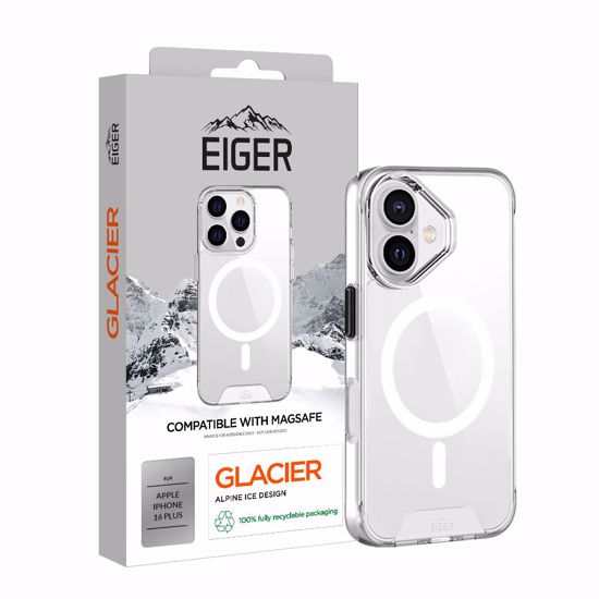 Picture of Eiger Eiger Glacier Magsafe Case for iPhone 16 Plus in Clear