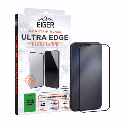 Picture of Eiger Eiger Mountain Glass Ultra EDGE Screen Protector for iPhone 16 Pro