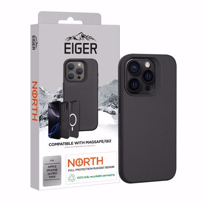 Picture of Eiger Eiger North Magsafe Case iPhone 16 Pro Max Black