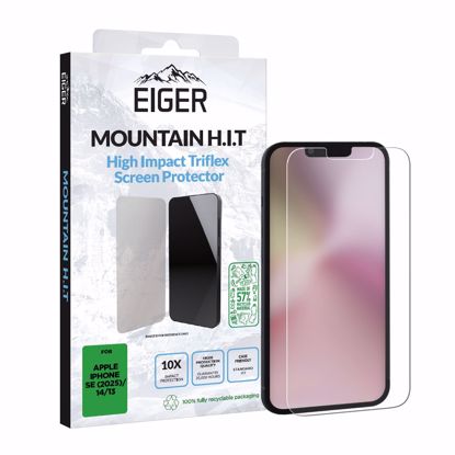 Picture of Eiger Eiger Mountain H.I.T Screen Protector for iPhone 16e/ 14/ 13 1 Pack